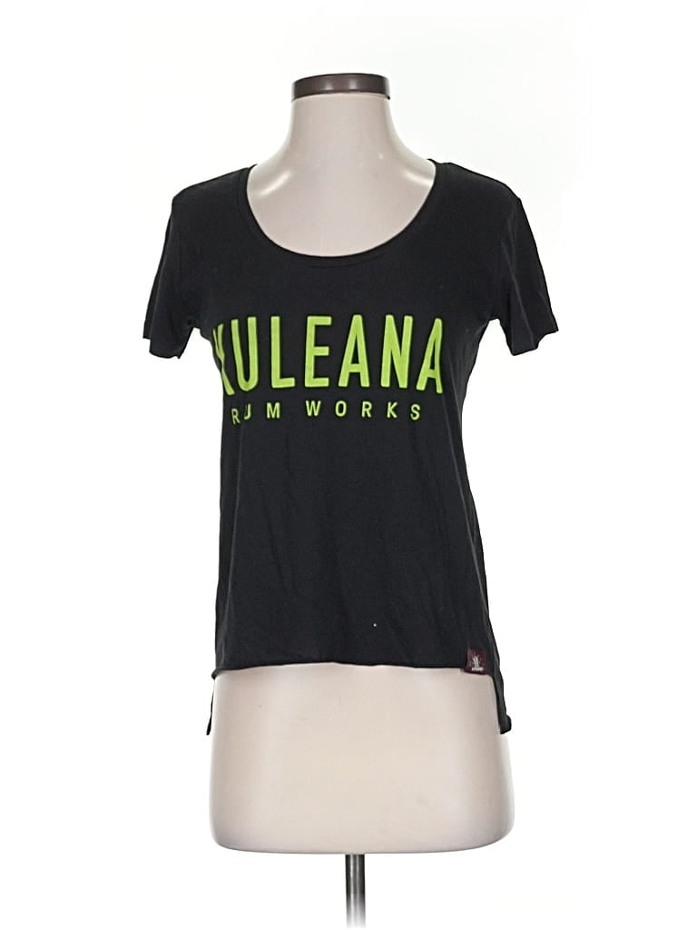 Pre-owned Assorted Brands Short Sleeve T-shirt In Black