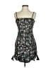 Superdown 100% Polyester Floral Teal Cocktail Dress Size S - photo 1