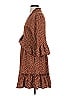 Unbranded 100% Polyester Polka Dots Brown Casual Dress Size S - photo 5