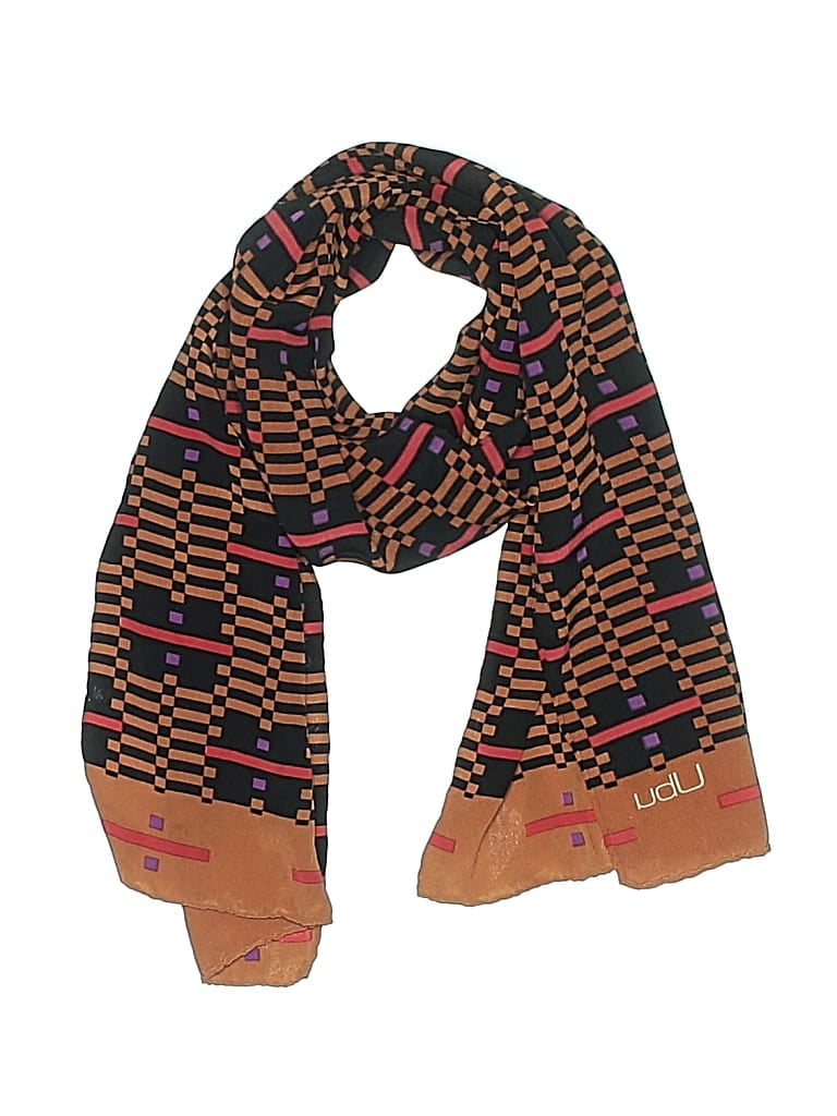 Pre-owned Unbranded Scarf In Orange