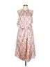 Joie 100% Polyester Paisley Pink Casual Dress Size L - photo 1