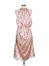 Joie 100% Polyester Paisley Pink Casual Dress Size L - photo 2