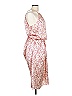 Joie 100% Polyester Paisley Pink Casual Dress Size L - photo 4