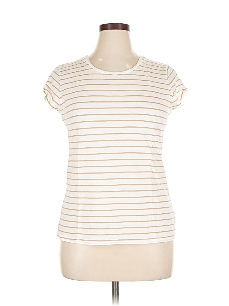 Pre-owned Universal Thread Short Sleeve T-shirt In White