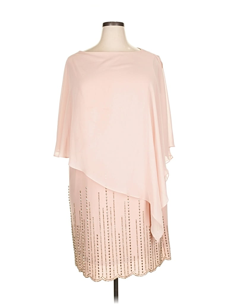 Pre-owned Xscape Cocktail Dress In Pink