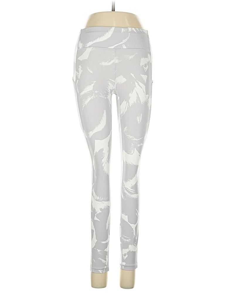 Pre-owned Lululemon Athletica Active Pants In Silver