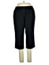Alia 100% Polyester Solid Black Casual Pants Size 16 - photo 1