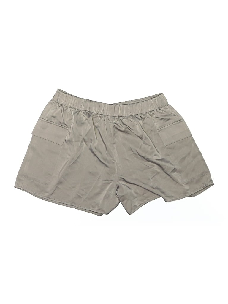 Pre-owned Abercrombie & Fitch Khaki Shorts In Brown
