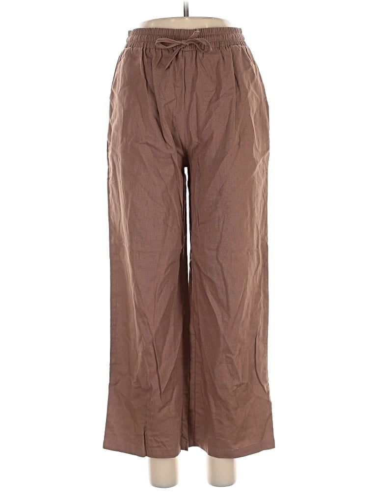 Pre-owned Assorted Brands Casual Pants In Brown