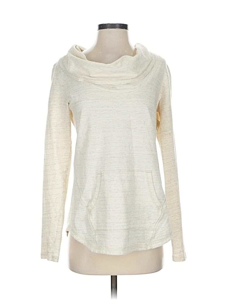 Pre-owned Lucy Pullover Sweater In White