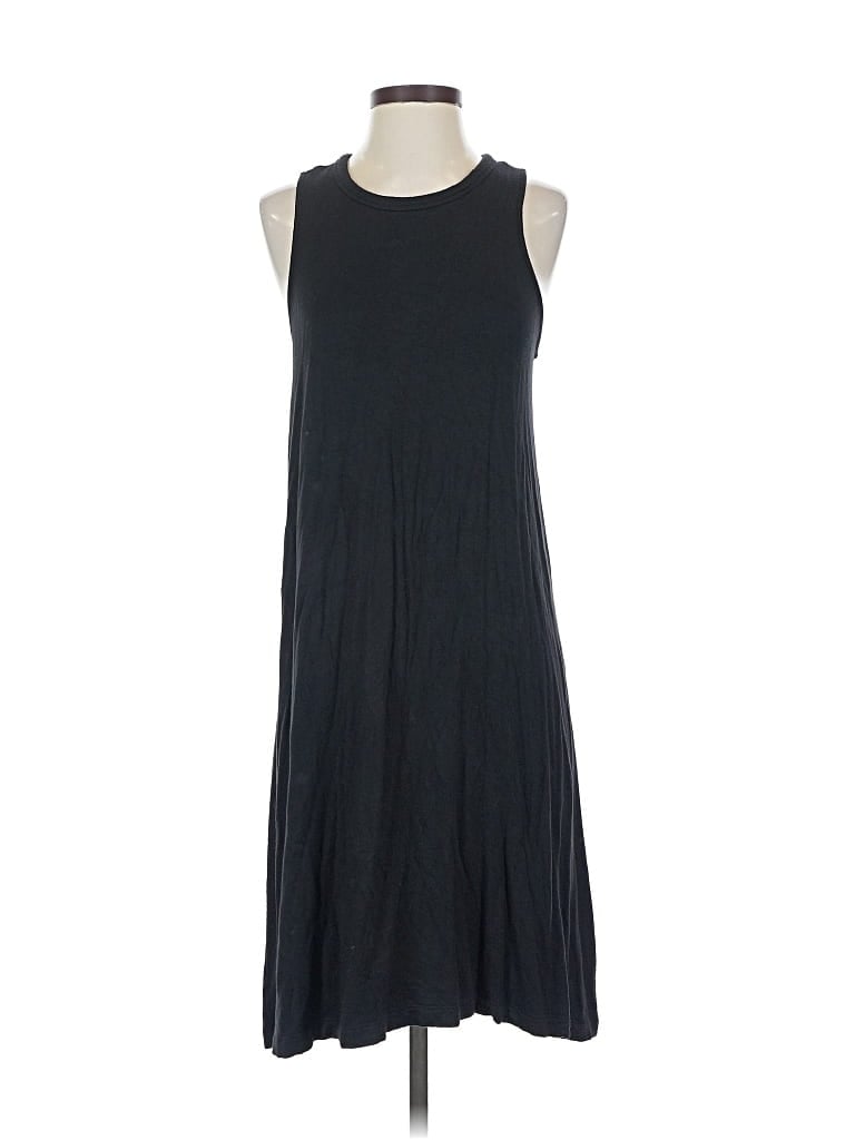 Pre-owned Lou & Grey Casual Dress In Black