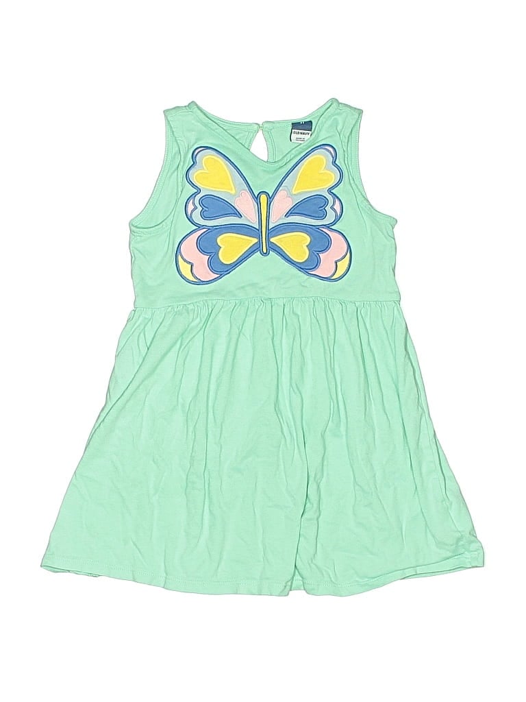 Pre-owned Old Navy Kids' Dress In Green