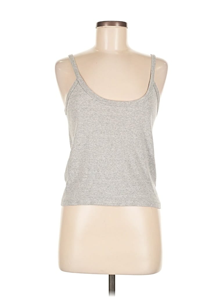 UNBRANDED Pre-owned Tank Top Silver Halter Neckline Tops
