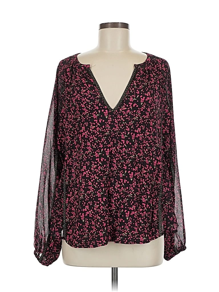 Pre-owned Lovestitch Long Sleeve Blouse In Pink