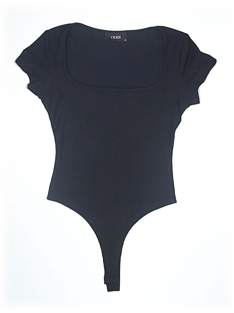 Pre-owned Cider Bodysuit In Black