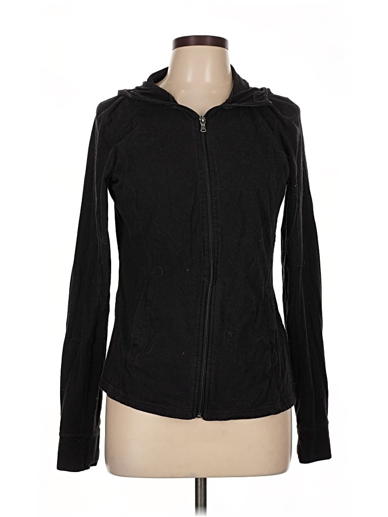 Pre-owned Tek Gear Zip Up Hoodie In Black