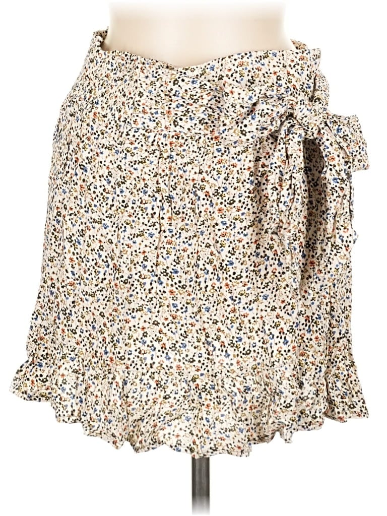 Pre-owned Madewell Casual Skirt In White