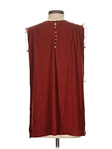 Feather Bone by Anthropologie Sleeveless Blouse (view 2)