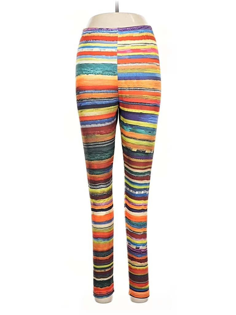 Pre-owned Unbranded Leggings In Orange