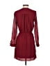 Daniel Rainn 100% Polyester Chevron-herringbone Burgundy Casual Dress Size XS - photo 2