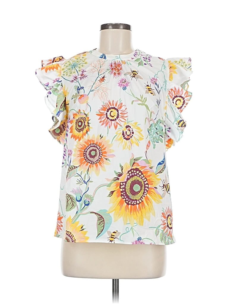 ELIE TAHARI Pre-owned Sleeveless Blouse In White