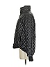 BCBGMAXAZRIA 100% Nylon Argyle Black Jacket Size S - photo 5