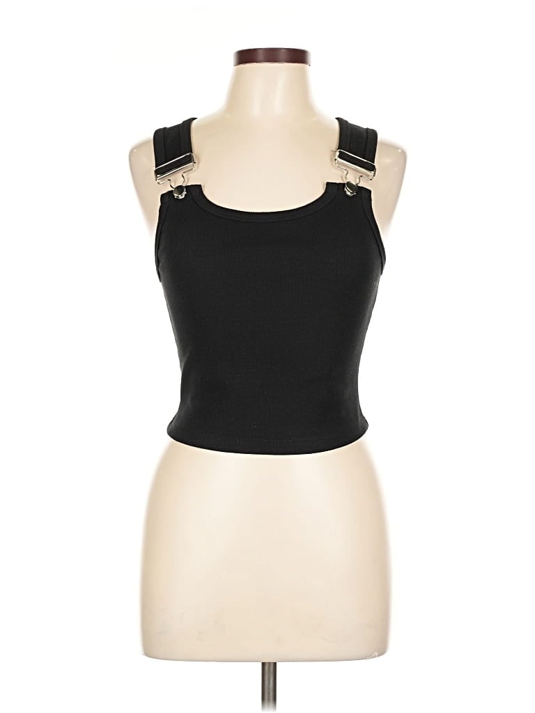 Signature 8 Tank Top Black Strapless Neckline Tops In Black