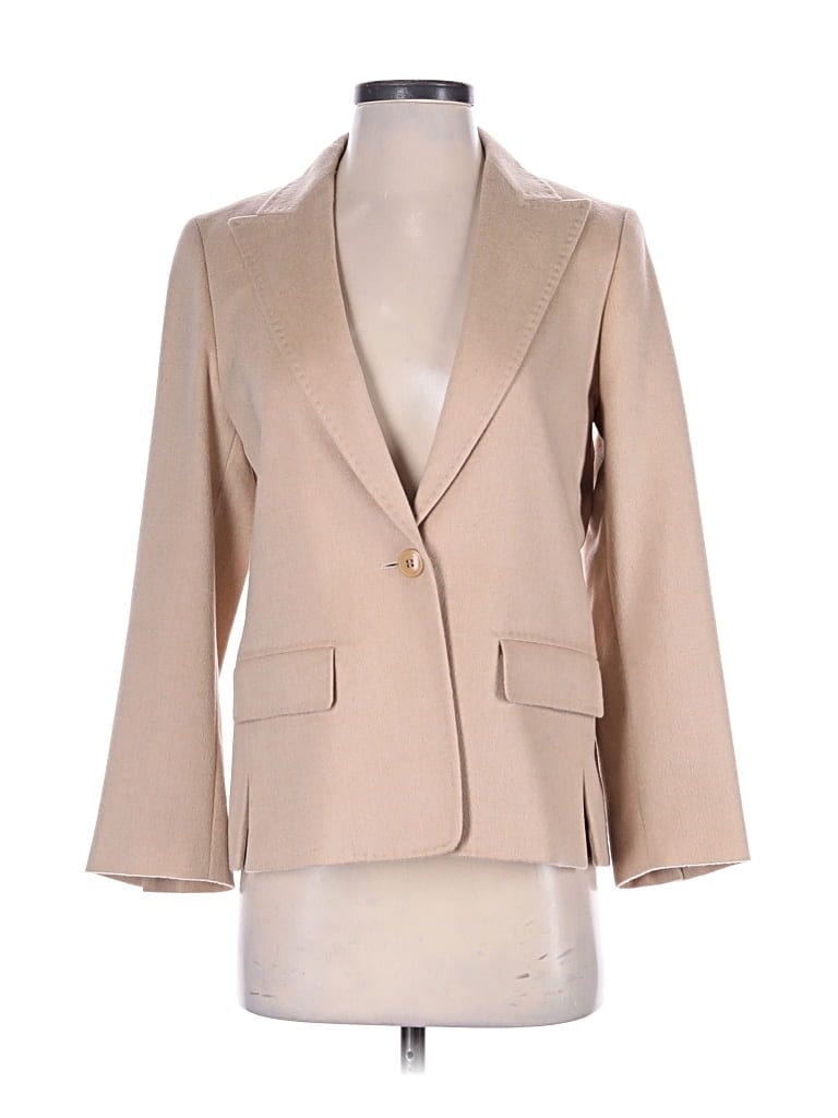 Pre-owned Max Mara Blazer Jacket In Brown