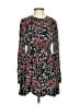 Jill Stuart Print Black Casual Dress Size S (estimated) - photo 1