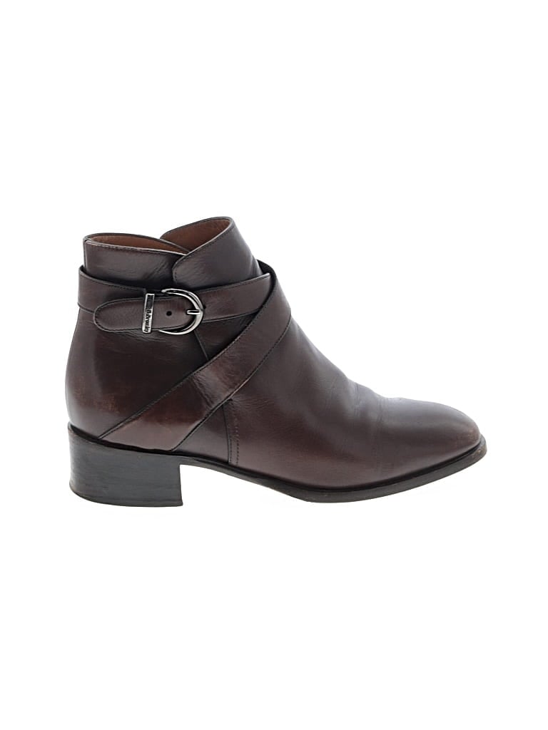 Pre-owned Russell & Bromley Ankle Boots In Brown