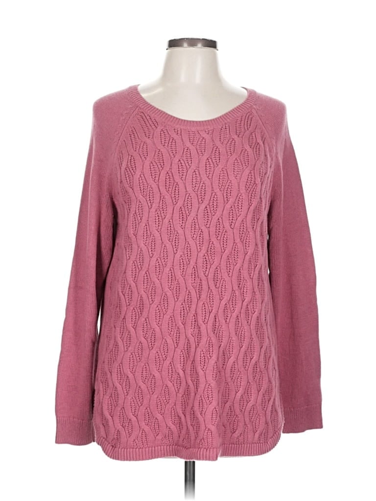 Pre-owned Sonoma Goods For Life Pullover Sweater In Pink