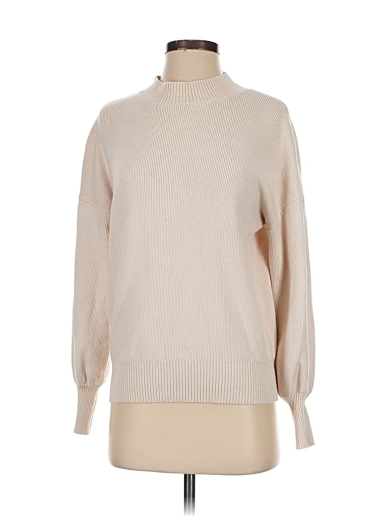Pre-owned Zesica Turtleneck Sweater In Brown