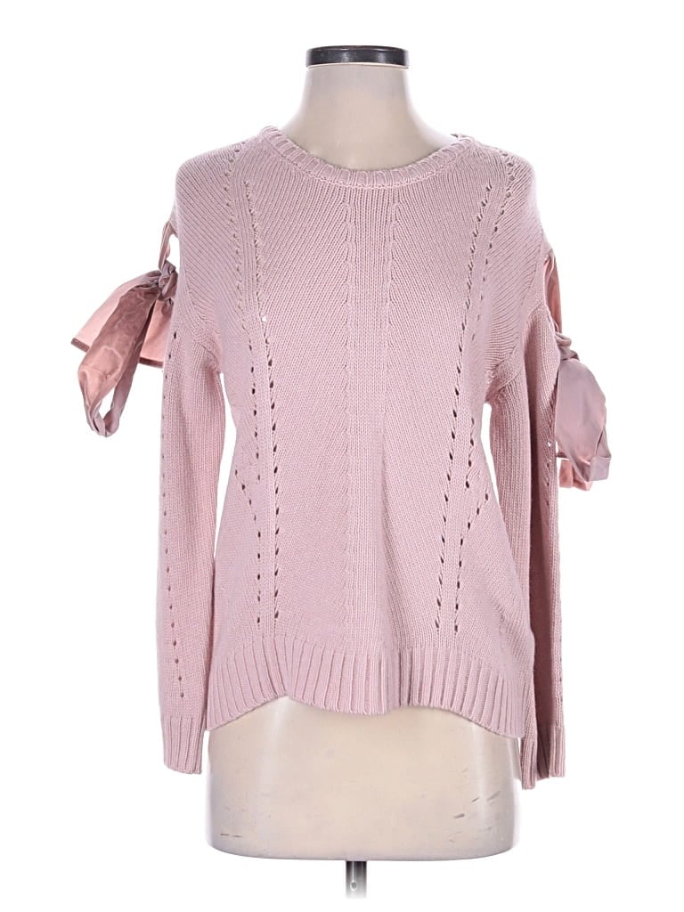 Red Valentino Pullover Sweater In Pink