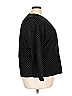 Madison 100% Polyester Polka Dots Black Long Sleeve Blouse Size 2X - photo 4