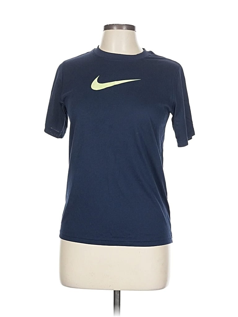 NIKE Pre-owned Active T-shirt In Blue