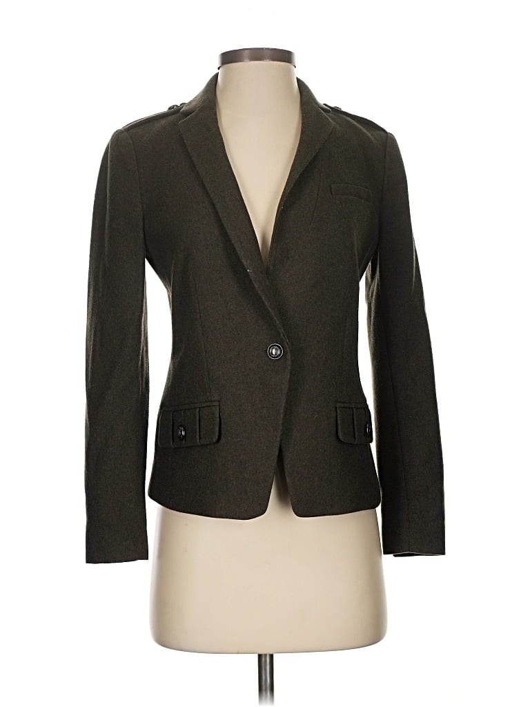 Pre-owned Banana Republic Heritage Collection Blazer Jacket In Green