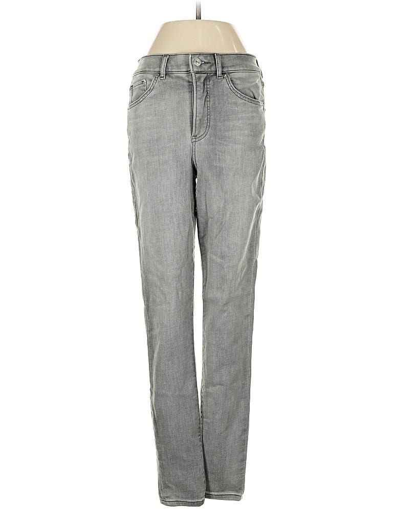 Pre-owned Express Jeans In Gray