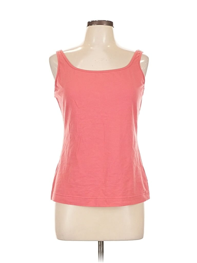Pre-owned Cut.loose Tank Top Pink Strapless Neckline Tops