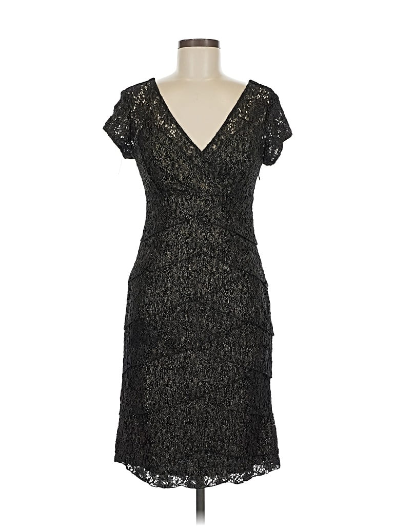 Pre-owned Scarlett Nite Cocktail Dress In Black