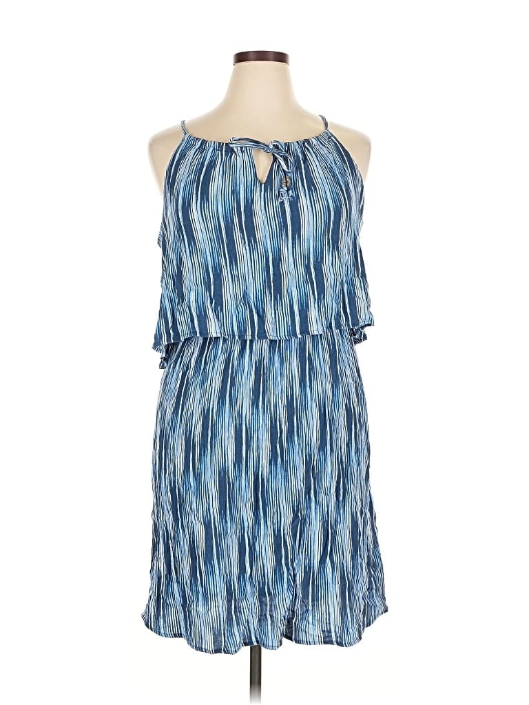 Pre-owned Faded Glory Casual Dress In Blue