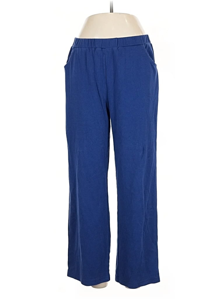 Pre-owned Quacker Factory Casual Pants In Blue