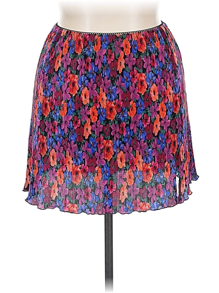 Pre-owned Wild Fable Casual Skirt In Purple