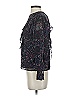 Reiss 100% Viscose Black Long Sleeve Blouse Size 2 - photo 5