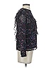 Reiss 100% Viscose Black Long Sleeve Blouse Size 2 - photo 4