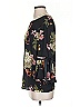 Lily Black 100% Polyester Black 3/4 Sleeve Blouse Size S - photo 5