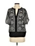 BCBGMAXAZRIA 100% Polyester Black 3/4 Sleeve Blouse Size S - photo 1