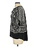 BCBGMAXAZRIA 100% Polyester Black 3/4 Sleeve Blouse Size S - photo 5
