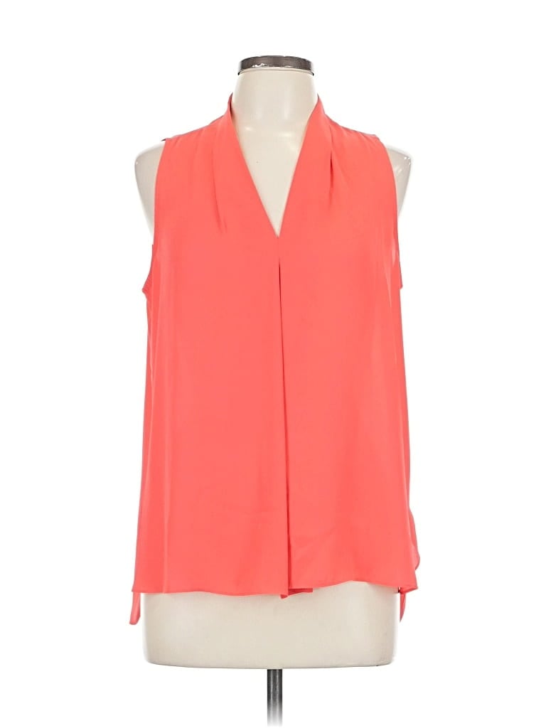 VINCE CAMUTO Pre-owned Sleeveless Blouse In Orange