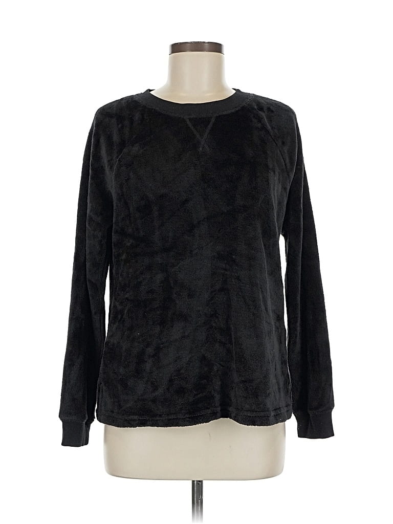 Pre-owned Joyspun Sweatshirt In Black