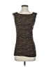 Ann Taylor Brown Sleeveless Top Size S - photo 1